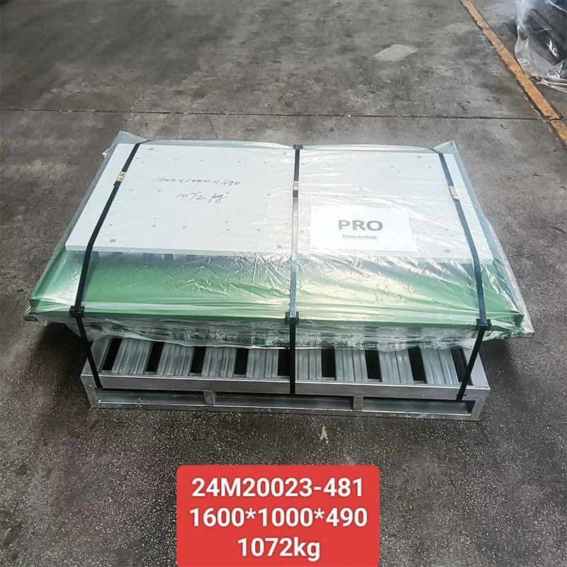 Khuôn lát nền bê tông lồng vào nhau cho máy làm khối