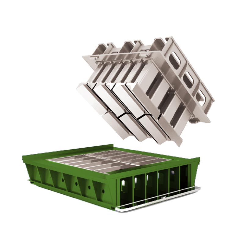 Khuôn gạch bê tông lề đường